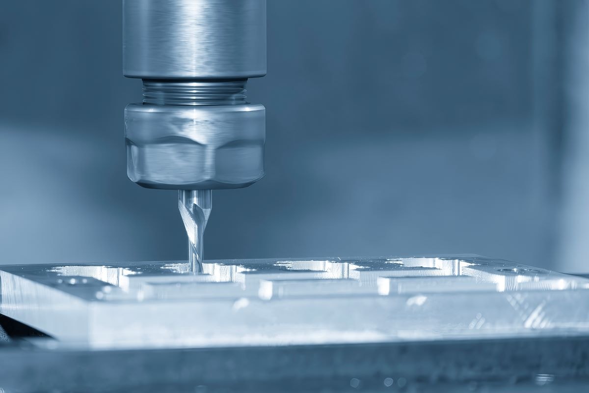 Graphic depicting a hexagonal cropped photo of an interior room design with grid lines along its borders.